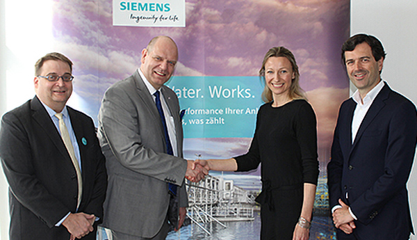 Siemens y BuntPlanet anuncian una alianza para reducir las pérdidas de agua, asegurar el suministro y aumentar la eficiencia